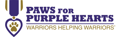 paws for purple hearts