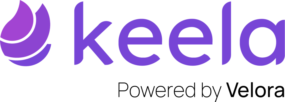 Keela powered by Velora logo