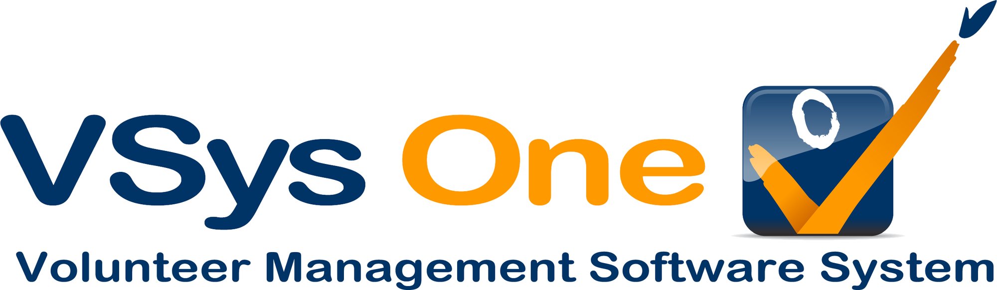 VSys logo with volunteer management software One website new top VSys logo with volunteer management software One website new top