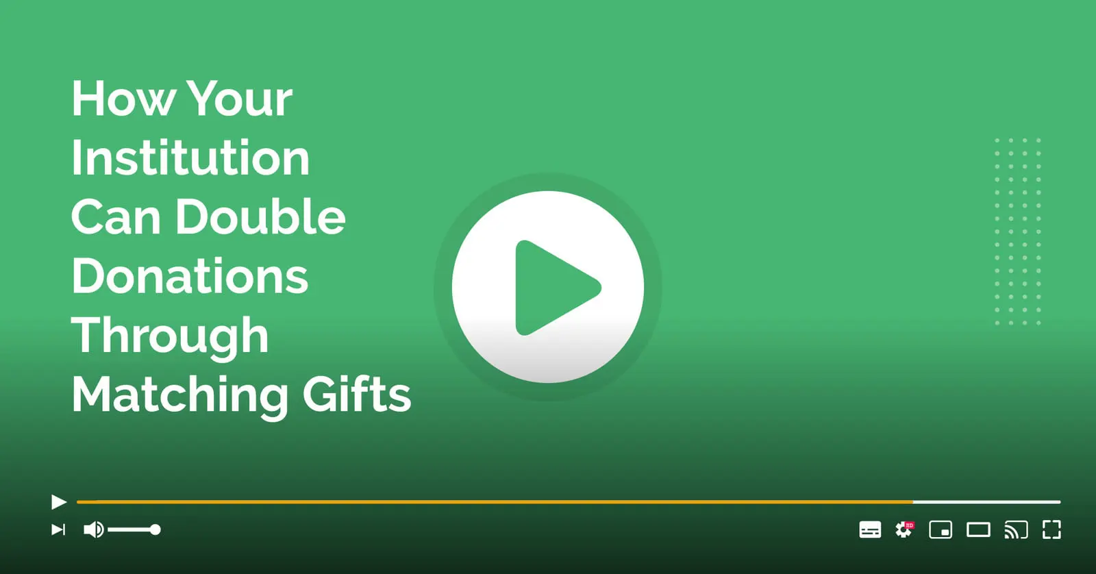 How Your Institution Can Double Donations Through Matching Gifts