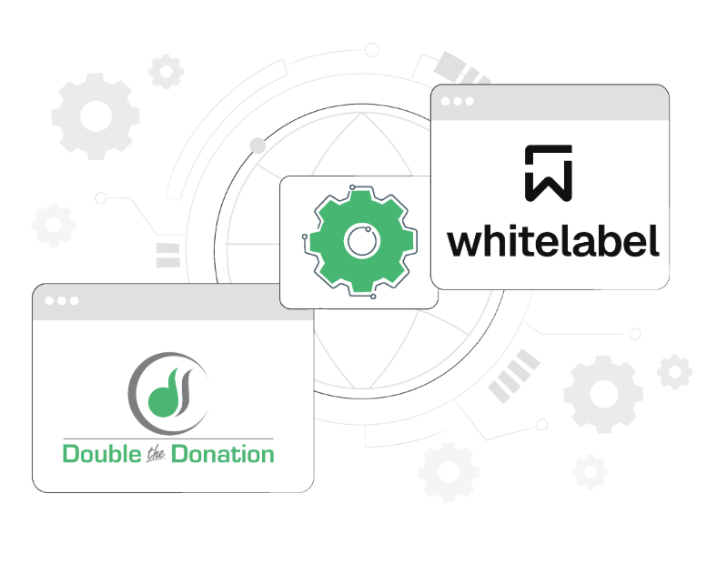 Whitelabel and Double the Donation integration Whitelabel and Double the Donation integration